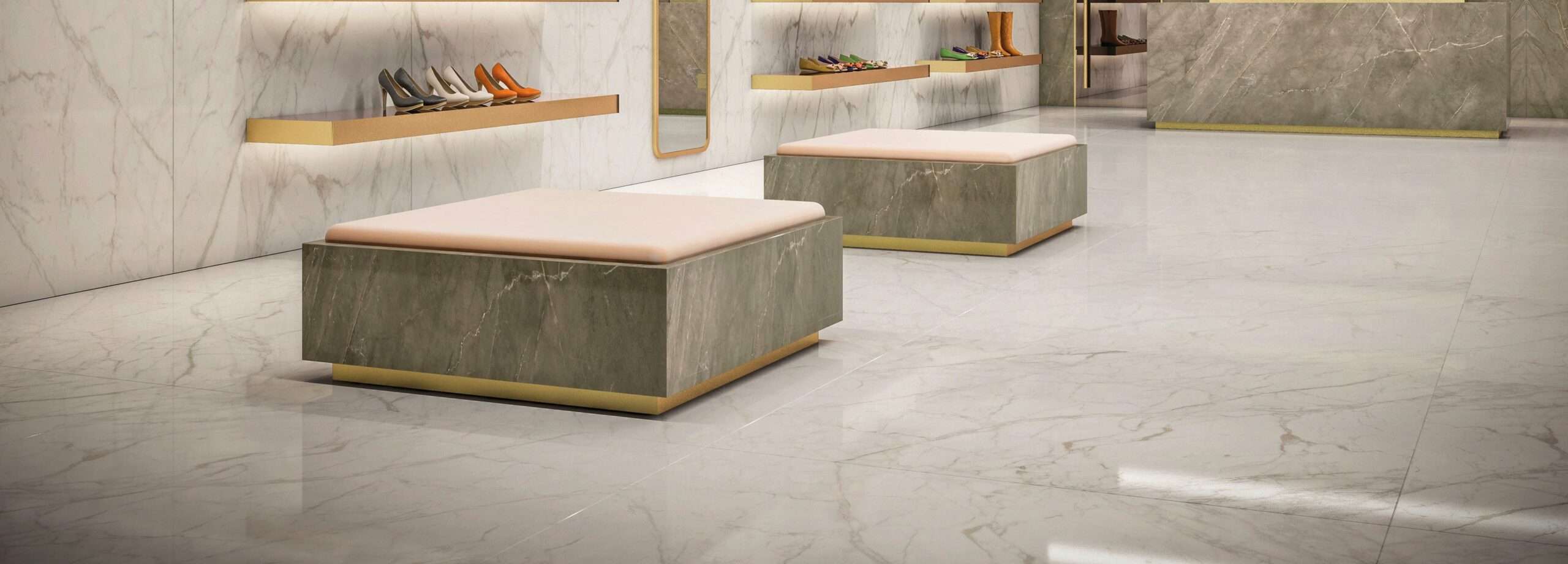 CRL Ceralsio Ceramic Carrara Vagli Commercial Flooring and wall cladding