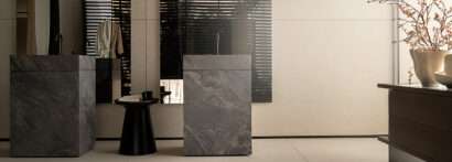CRL Stone, Inalco MDi Lyra Gris Bathroom Surfaces