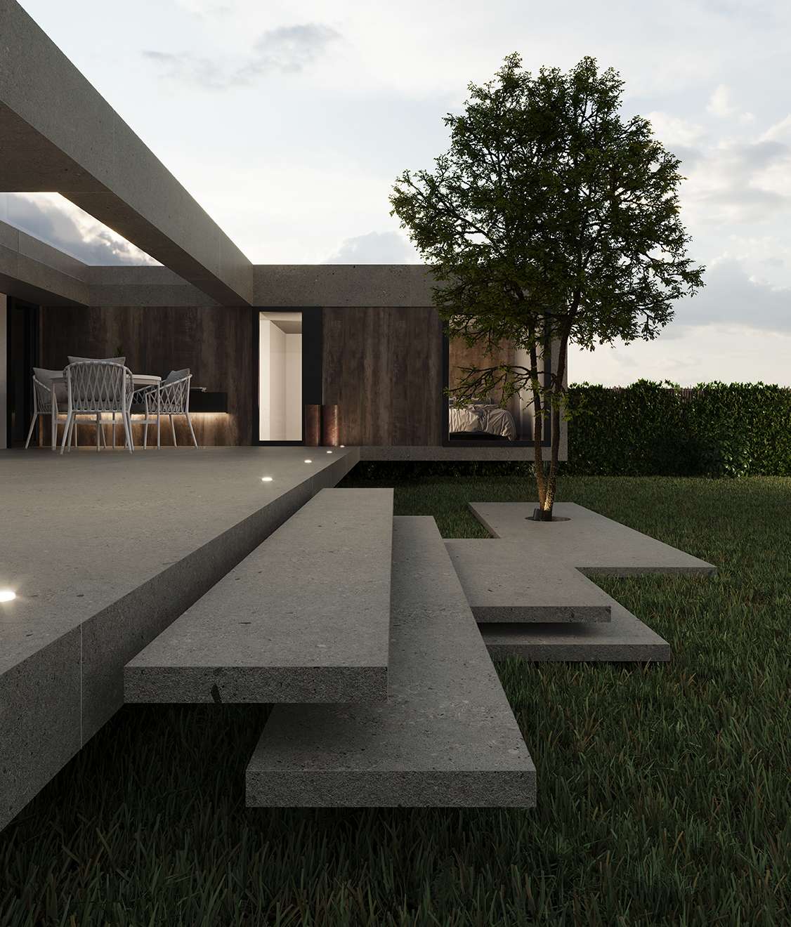 Inalco MDi Totem Gris outdoor living from CRL Stone