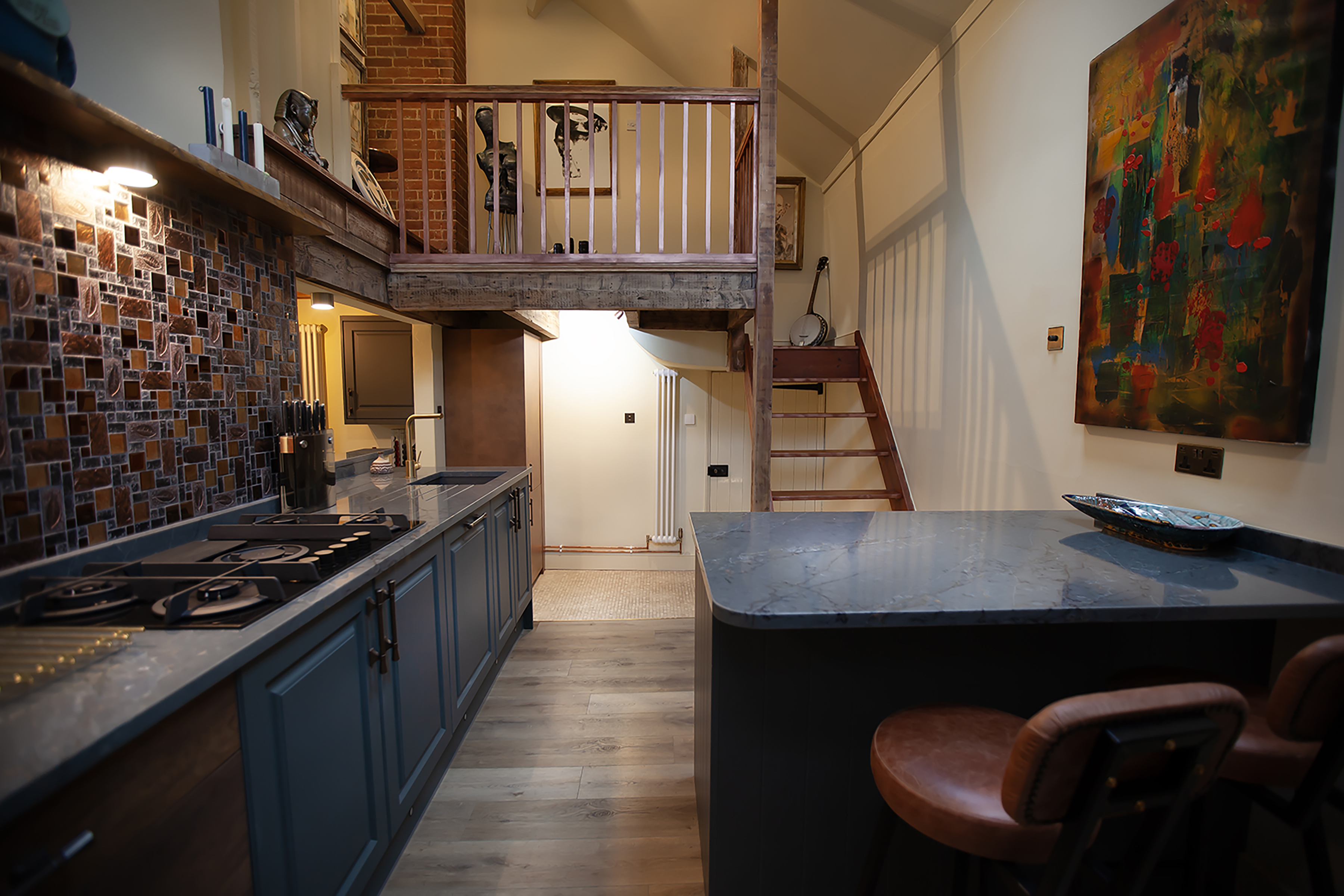 CRL Quartz Cristallo Gris kitchen worktops