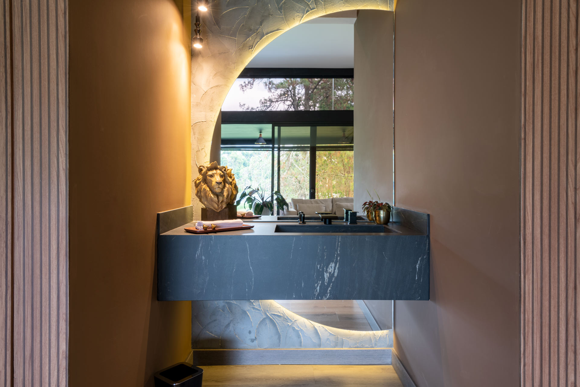 Ceralsio Belvedere Black bathroom vanity