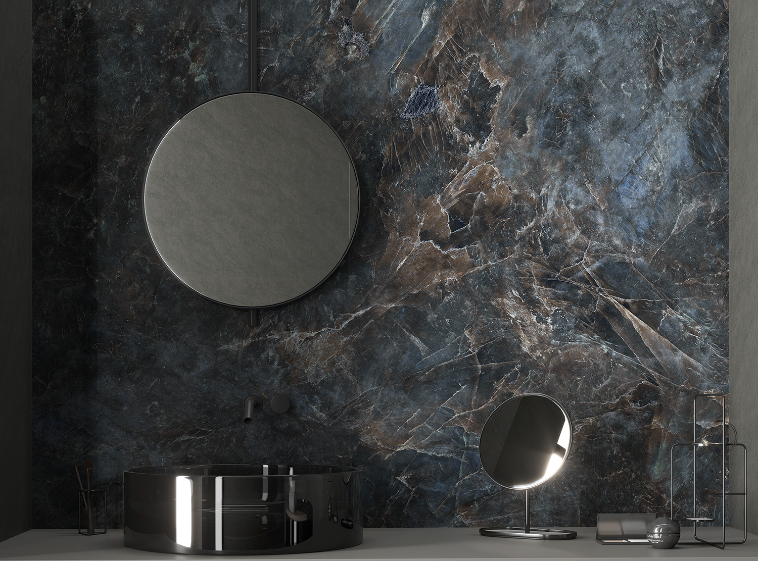 Ceralsio Labradorite bathroom wall cladding