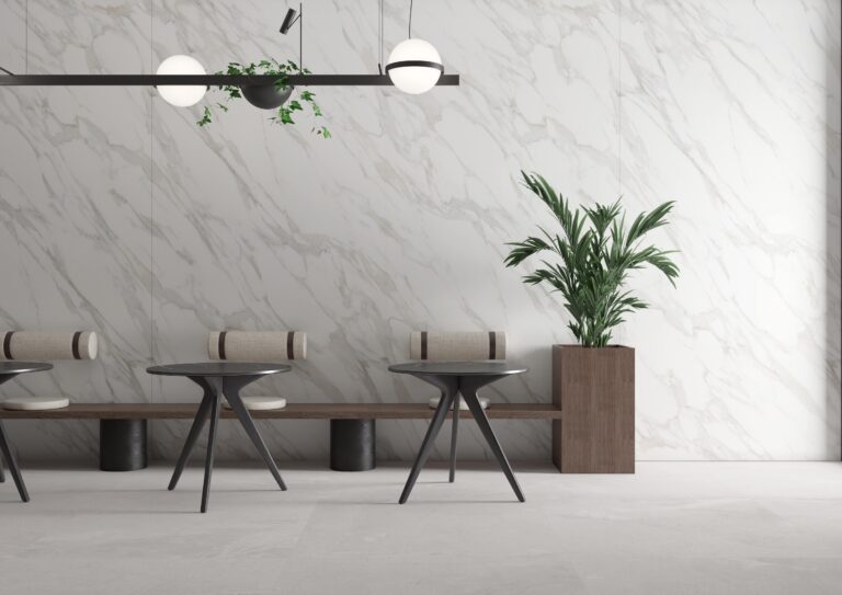 Ceralsio Calacatta Extreme commercial wall cladding
