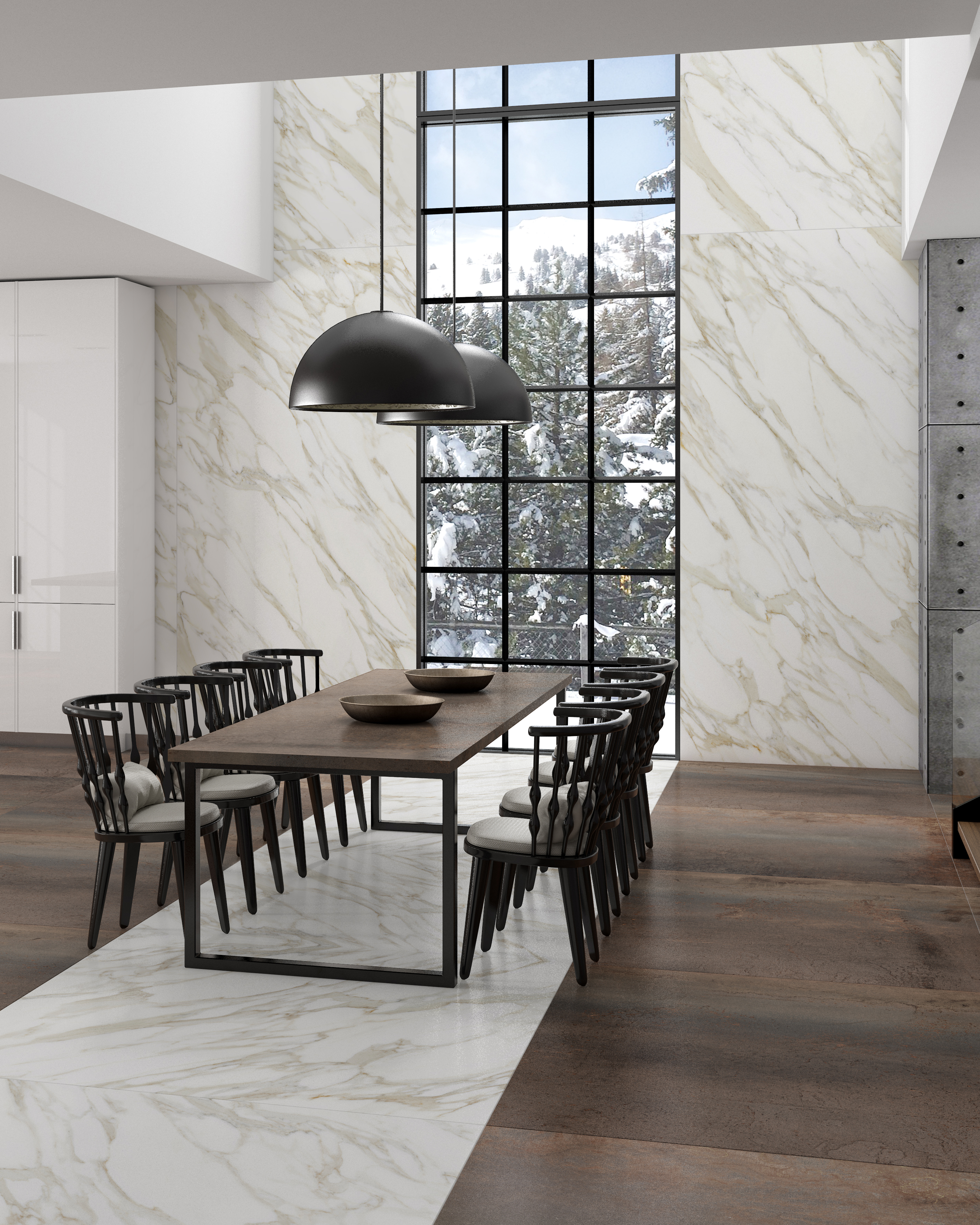 Ceralsio Calacatta Extreme flooring